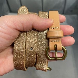 Gap Ladies Belt Glitter Detail